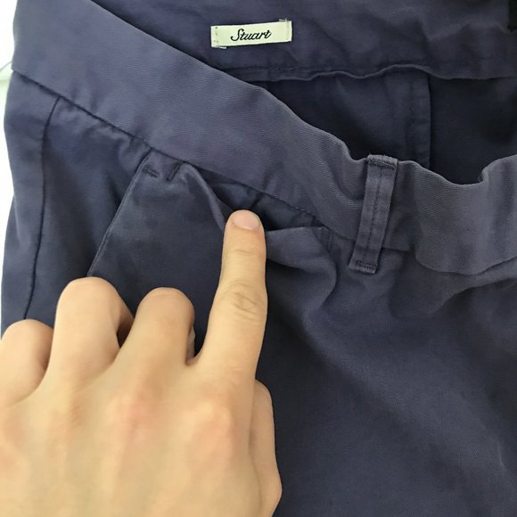 Scotch and Soda garment dyed cotton chinos. Straig - Picture 6 of 12